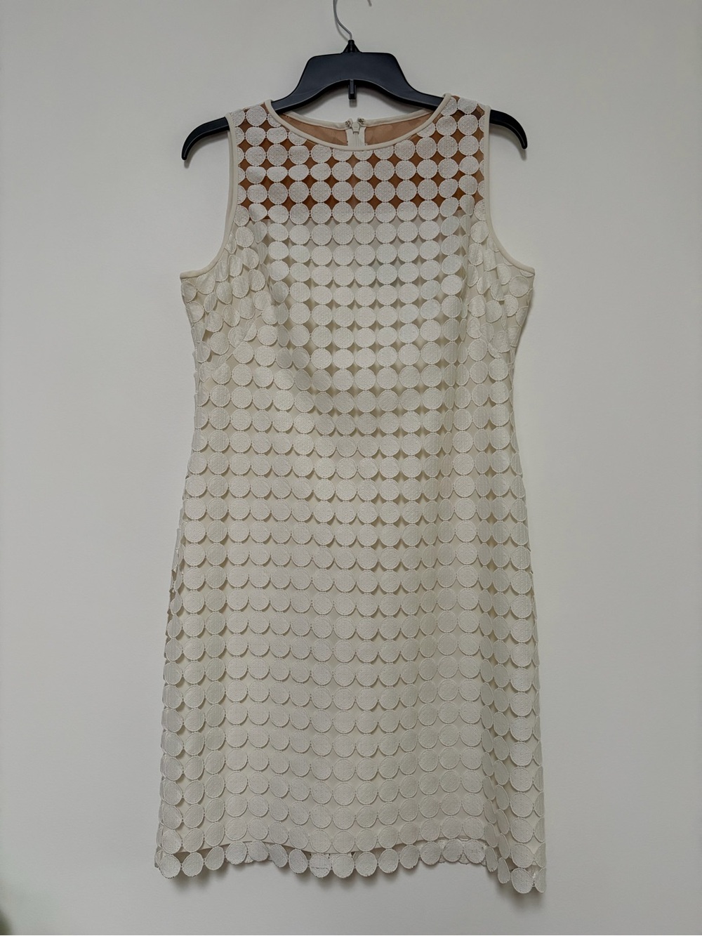 Ralph Lauren Cocktail Dress Off White Size 10